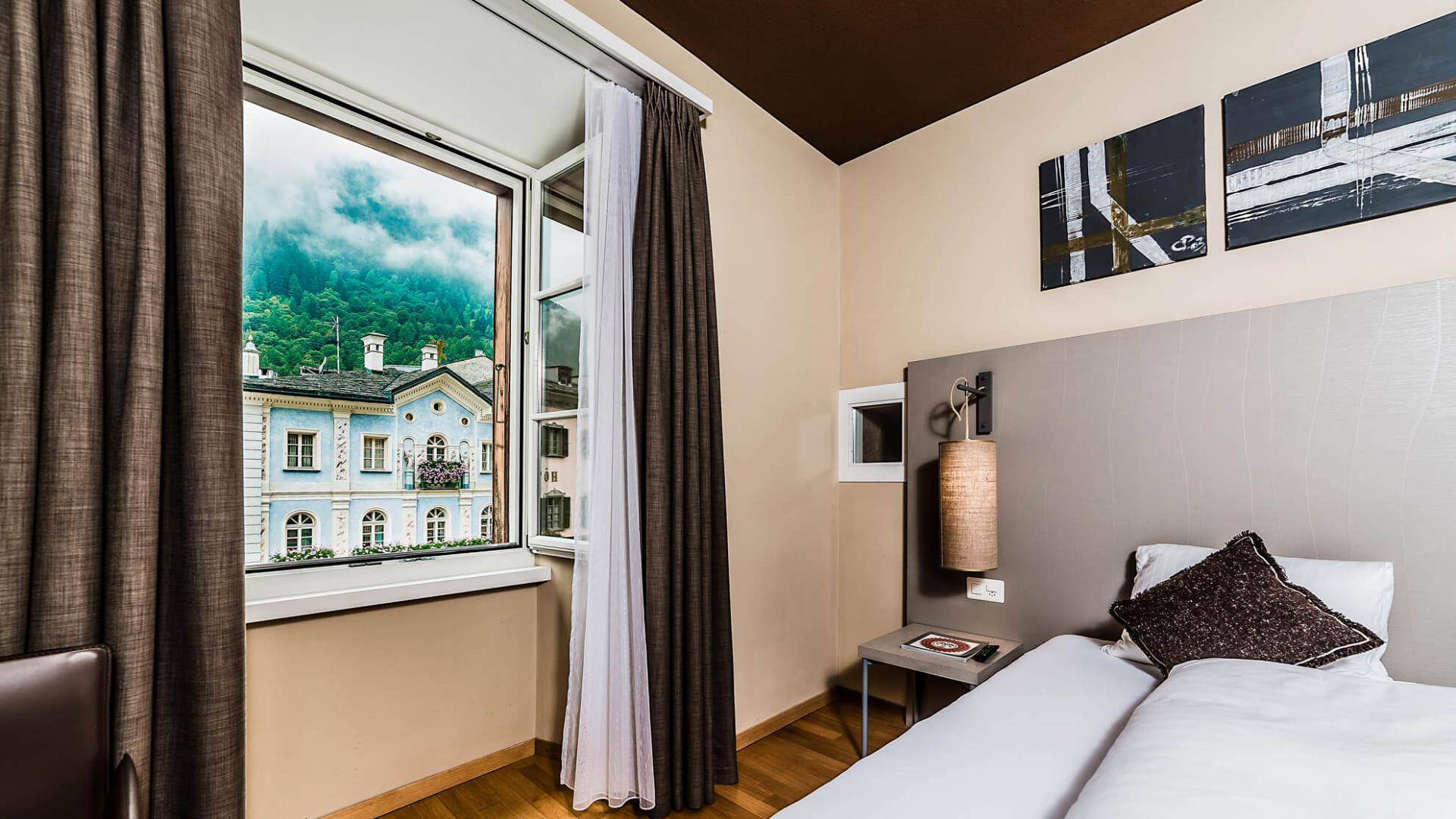 Le nuove Camere dell'Hotel Semadeni a Poschiavo