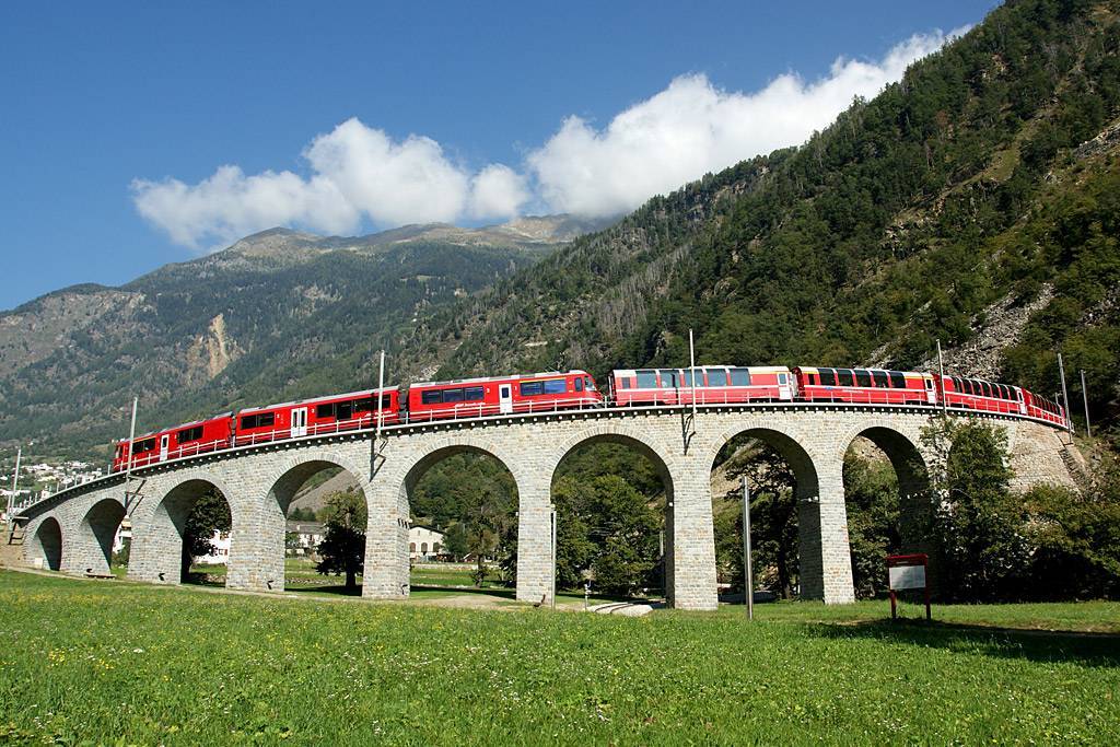 Viadotto di Brusio - Trenino Rosso del Bernina